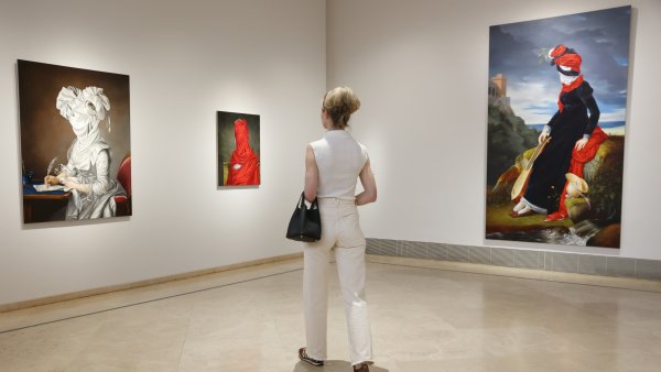 Vista de una sala de la exposición
