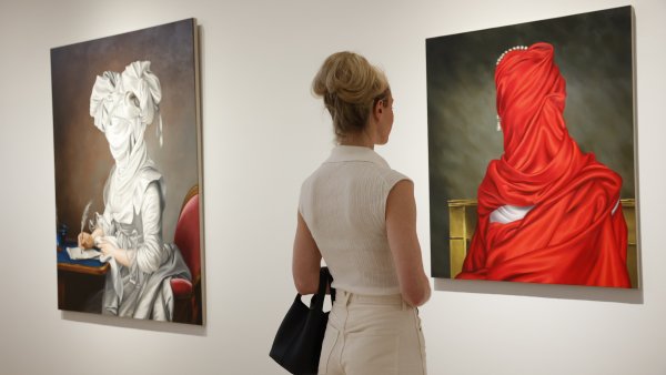 Vista de una sala de la exposición