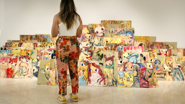 Vista de una sala de la exposición