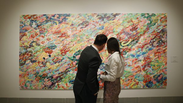 Vista de una sala de la exposición