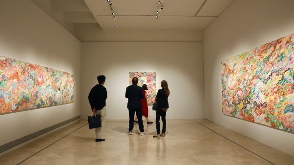 Vista de una sala de la exposición