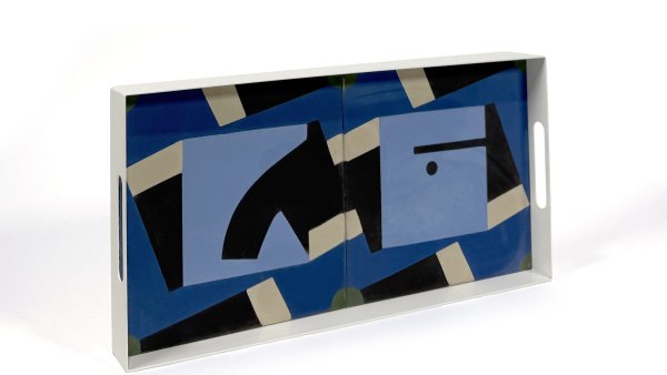 Baldosas hidráulicas inspiradas en El fumador (1913), de Juan Gris