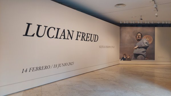 Entrada a la exposición Lucian Freud. Nuevas perspectivas