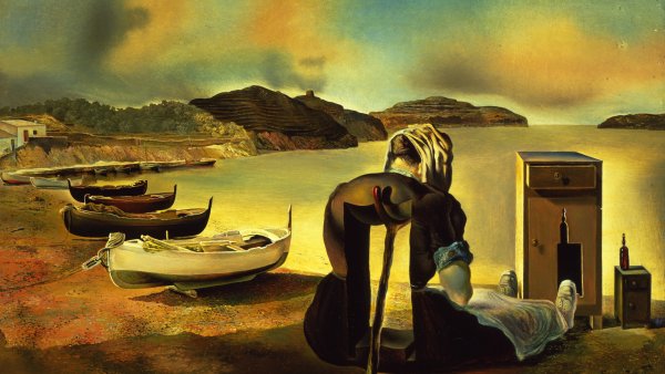 El destete del mueble-alimento, 1934
