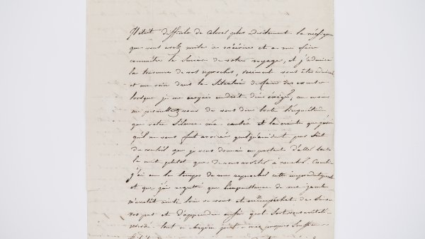 Carta a Mme Trouillard, 10 de agosto de 1822