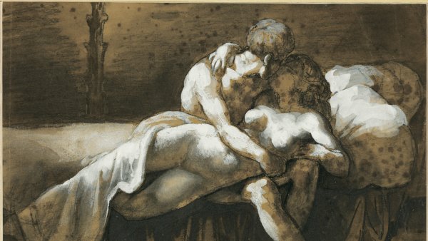 El beso, c. 1816-1817