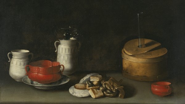 Still Life with Porcelain and Sweets, ca. 1627