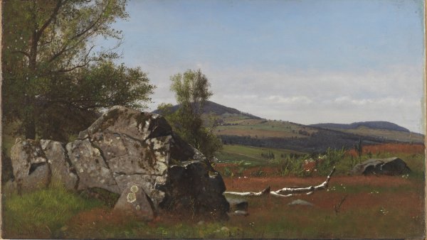 Verano en los Catskills, hacia 1865