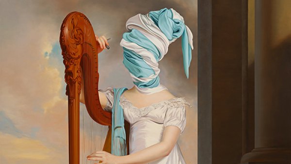 The Harpist (after Thomas Sully), 2023 