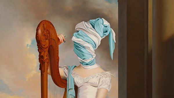 The Harpist (after Thomas Sully), 2023