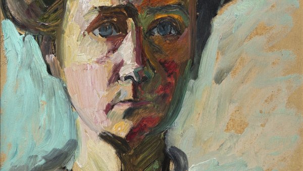 Autorretrato, hacia 1909-1910