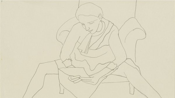 La carta (Leyendo), hacia 1927