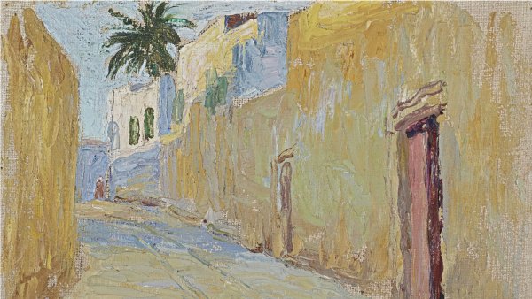 Callejón en Túnez, 1905