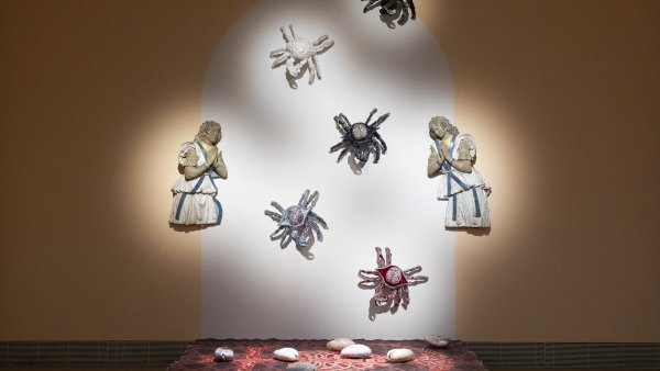 Vista de una sala de la exposición