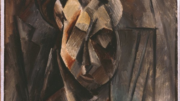 Cabeza de mujer (Fernande), 1909-1910