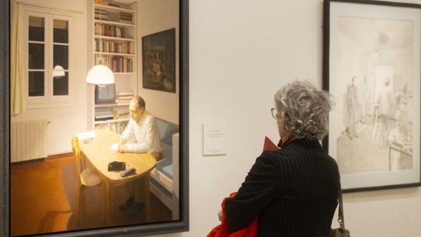 Vista de una sala de la exposición