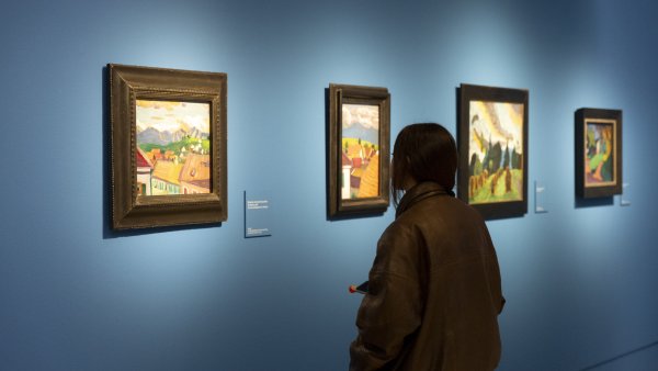 Vista de una sala de la exposición