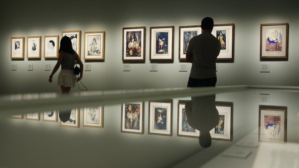Vista de una sala de la exposición