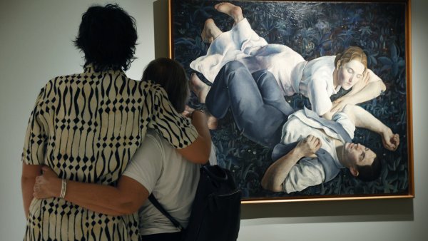 Vista de una sala de la exposición