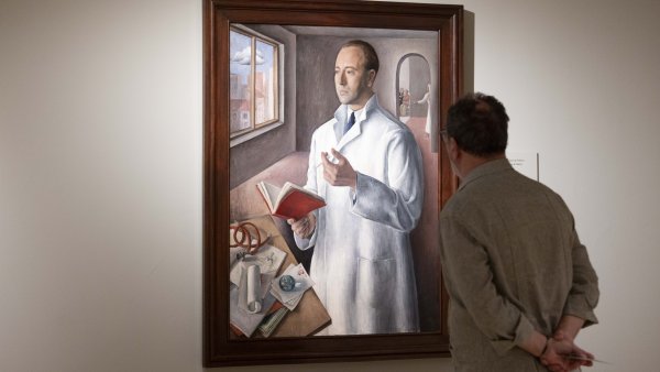 Vista de una sala de la exposición 