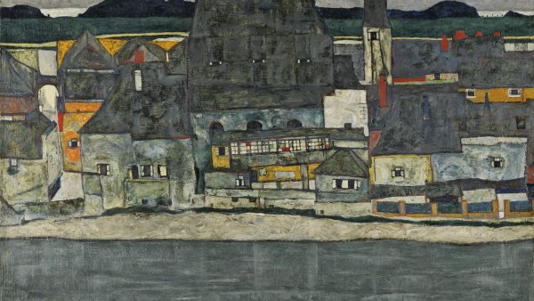 Houses on the River (The Old Town), 1914
