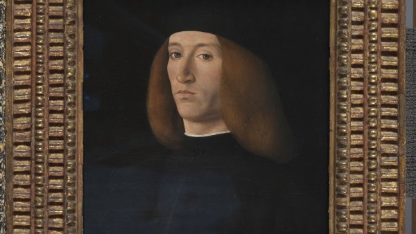 Retrato de un joven, década de 1490