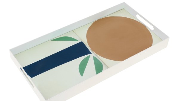 Baldosas hidráulicas inspiradas en Naturaleza muerta con dado (1923), de Paul Klee