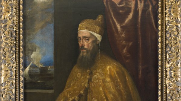 Retrato del dux Francesco Venier, hacia 1554-1556