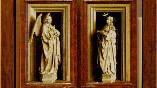 Díptico de la Anunciación, hacia 1433-1435