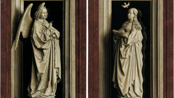 The Annunciation Diptych, ca. 1433-1435