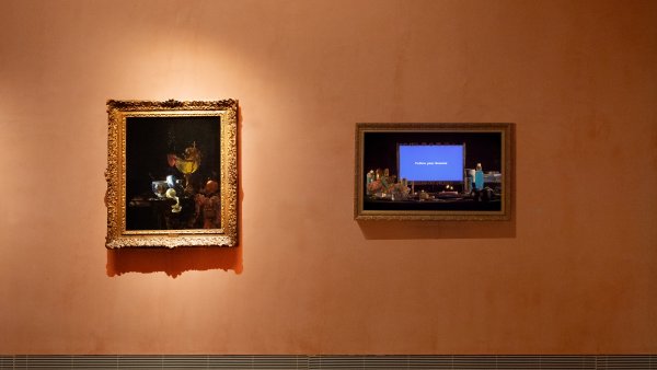 Instalación de &quot;Naturaleza muerta&quot;, de la serie &quot;Tiempo muerto: ensayo sobre la espera y el deseo&quot;, 2022