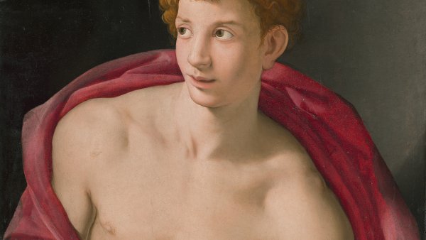 Portrait of a young Man as Saint Sebastian, ca. 1533