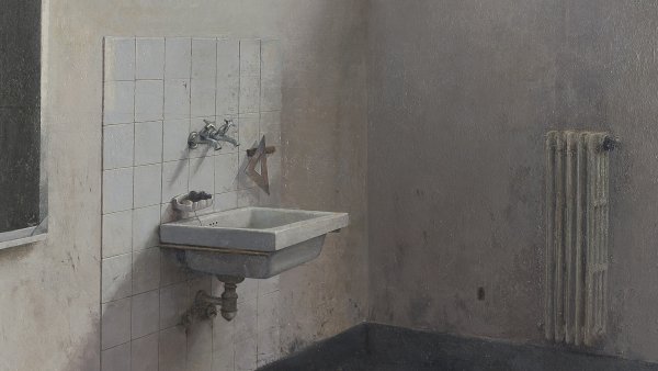 Washbasin in the Colegio de Santa María, 1968